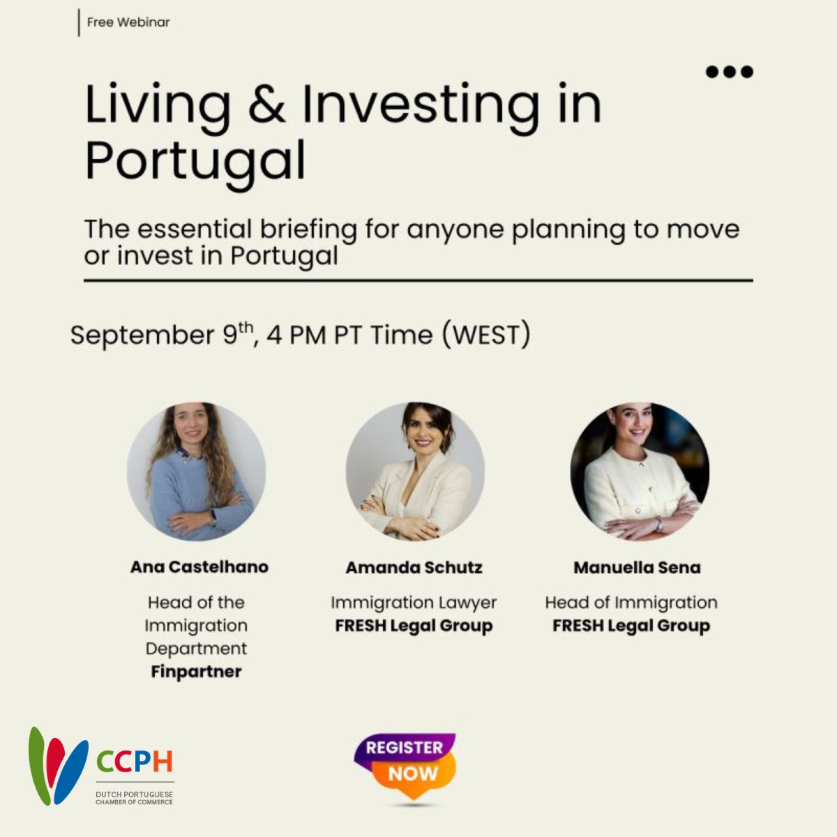 Webinar Living and Investing in Portugal