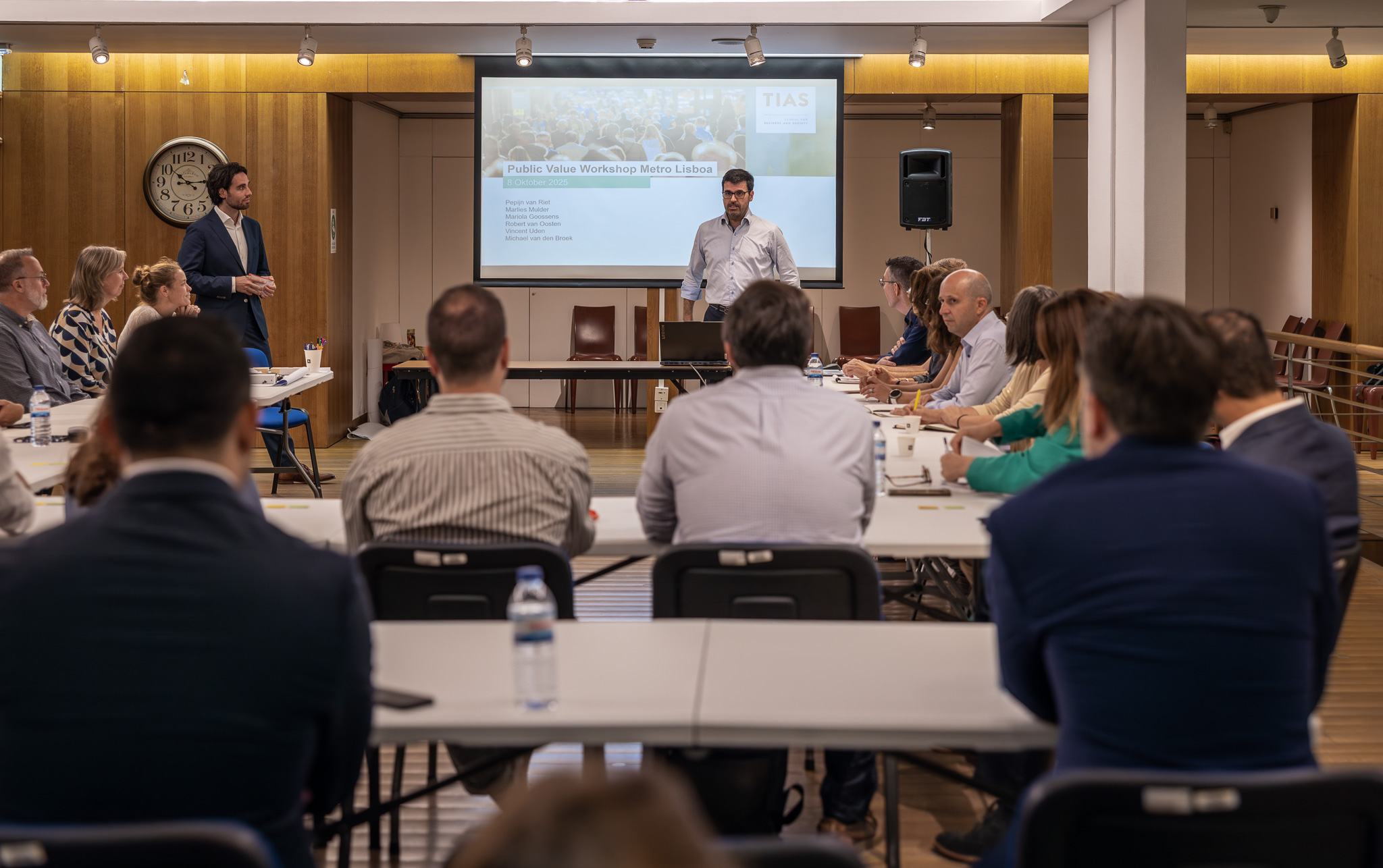 Executive students of our member TIAS Business School visit Portugal - day 3 morning